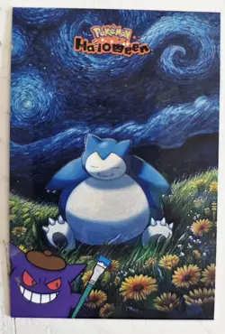Pokemon 2025 Database Halloween Set Snorlax Cracked Holo - Image 1
