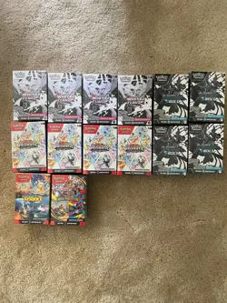 Lot of 14 Pokemon TCG Scarlet & Violet Booster Bundles Factory Sealed - Image 1