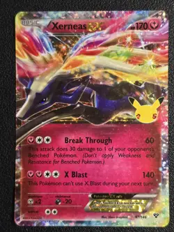 Xerneas EX 97/146 Classic Collection Holo NM Pokemon Celebrations: Classic Colle - Image 1