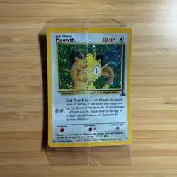 Pokemon TCG Meowth Holo #10 Black Star Gameboy Exclusive Factory Sealed - Image 3