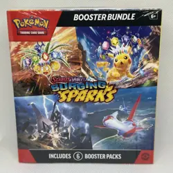 Pokemon TCG Scarlet & Violet Surging Sparks Booster Bundle - NEW Sealed - Image 1