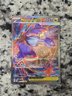 2025 Pokemon Mega Evolutions Mega Latias ex 181/132 SIR Pack Fresh NM/MINT - Image 1