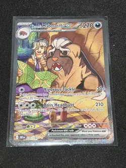 Arven’s Mabosstiff Ex (235/182) (NM) - Destined Rivals - Pokemon pack fresh! - Image 1