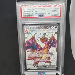 2023 Pokemon SVP EN Charizard ex Premium Collection 056 PSA 10 - Image 3