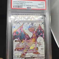 2023 Pokemon SVP EN Charizard ex Premium Collection 056 PSA 10 - Image 5