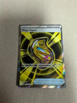 Pokemon TCG Mega Signal 171/132 Mega Evolution Full Art Holo Rare - NM Near Mint - Image 1