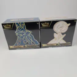 Mega Evolution Gardevoir & Lucario Pokemon Center ETB Elite Trainer Box Set Of 2 - Image 1