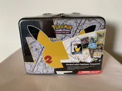 Pokemon TCG Celebration 25th Anniversary Collector’s Chest/ Lunch Box Tin Sealed - Image 1