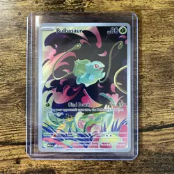 MINT Pokemon Bulbasaur IR Mega Evolution 133/132 In Hand English Pack Fresh - Image 1