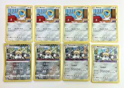 Pokemon Tcg Lot of 8 Meltan, Melmetal Reverse Holo Common basic - Image 1