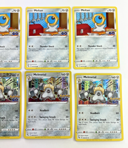 Pokemon Tcg Lot of 8 Meltan, Melmetal Reverse Holo Common basic - Image 3