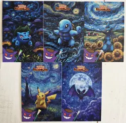 Pokemon 2025 Database Halloween Set Squirtle Bulbasaur Pikachu Cracked Holo - Image 1