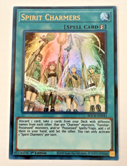 Yugioh - Spirit Charmers (Ultra Rare) (1st Edition) - SDCH-EN041 P UNGRADED - Image 1