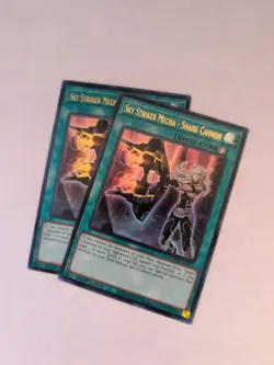 Yugioh 2X Sky Striker Mecha - Shark Cannon MAMA-EN011 Ultra Rare 1st Ed NM - Image 1