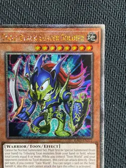 YuGiOh Toon Black Luster Soldier RA03-EN272 1st Edition 25th Anniversary LP/MP - Image 4