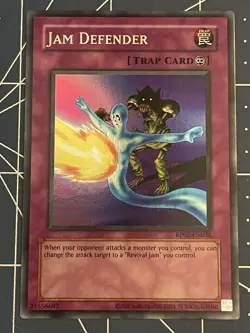 Jam Defender RP02-EN036 Retro Pack 2 Yugioh Super Rare (reprint) NM - Image 1