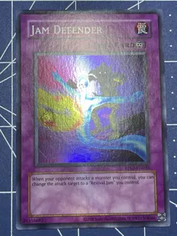 Jam Defender RP02-EN036 Retro Pack 2 Yugioh Super Rare (reprint) NM - Image 2