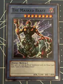 2x The Masked Beast RP02-EN027 Retro Pack 2 Yugioh Super Rare (reprint) NM - Image 4