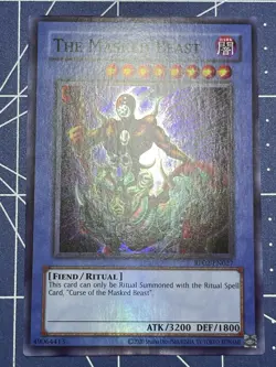 2x The Masked Beast RP02-EN027 Retro Pack 2 Yugioh Super Rare (reprint) NM - Image 5