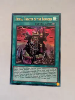 Yugioh! Despia, Theater of the Branded - GFP2-EN167 - Ultra Rare - 1st Edition N - Image 1