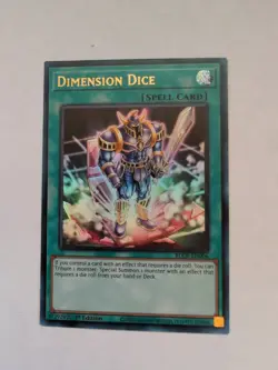 YuGiOh! Dimension Dice - BLCR-EN006 - Ultra Rare 1st Edition NM - Image 1