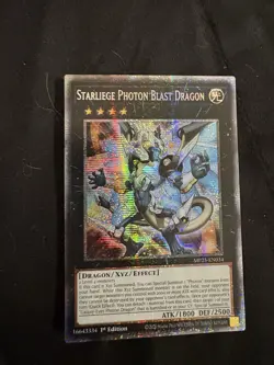 Yugioh! TCG - Starliege Photon Blast Dragon - Starlight Rare - MP25-EN034 - Image 1