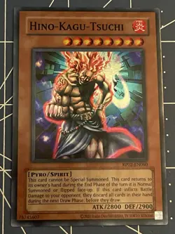 Hino-Kagu-Tsuchi RP02-EN060 Retro Pack 2 Yugioh Super Rare (Reprint) NM - Image 1