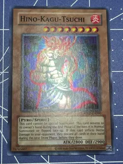 Hino-Kagu-Tsuchi RP02-EN060 Retro Pack 2 Yugioh Super Rare (Reprint) NM - Image 2
