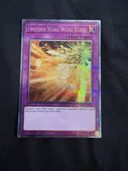YuGiOh! Phoenix Wing Wind Blast RA03-EN149 Quarter Century Secret Rare 1st Editi - Image 1