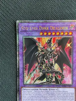 YuGiOh Red-Eyes Dark Dragoon RA02-EN021 1st Edition 25th Anniversary Rare LP/MP - Image 3