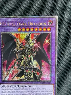YuGiOh Red-Eyes Dark Dragoon RA02-EN021 1st Edition 25th Anniversary Rare LP/MP - Image 4
