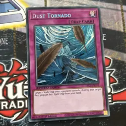 Yugioh Dust Tornado SBC1-END19 1st Edition Secret Rare Mint Speed Duel - Image 1