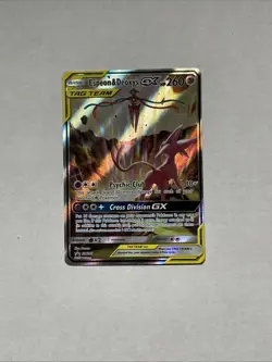 Pokemon TCG Espeon & Deoxys GX SM240 Holo Card SM Promos - Image 1