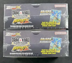 Dragon Ball Z Super Card Game Masters History Of Z - 2x Booster Box LOT - Sealed - Image 2
