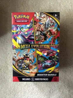 Pokemon TCG Mega Evolution Booster Bundle Box Trading Card NEW SEALED! In Hand - Image 1