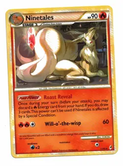 Pokemon Card: Ninetales 17/95 Call of Legends Set Rare! - Image 1