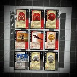 72 Cards - Bionicle Quest For The Masks 1st Edition Upper Deck Trading Card Lot - Image 3
