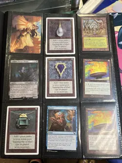 Magic The Gathering Binder Collection Card Lot MTG Artifacts - Image 1