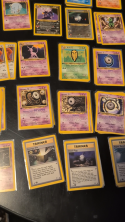 Lot of 338 1st Edition Pokemon Neo Discovery Cards Never played, in Sleeves - Image 2