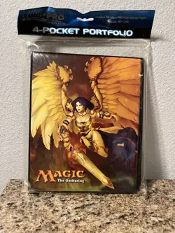 Ultra Pro Magic Gathering 4 Pkt Portfolio Akroma Angel Of Wrath New & Sealed - Image 1