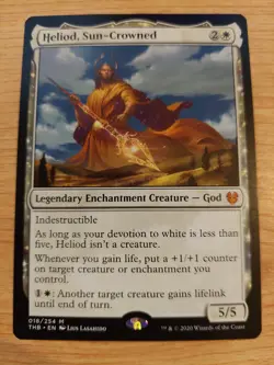 Heliod, Sun-Crowned - 018/254 (Theros Beyond Death) - Moderately Played - Image 1