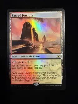 Sacred Foundry (0256) MTG - Edge of Eternities - Foil - Image 1