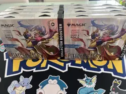 Magic: The Gathering - Final Fantasy Collector Omega Boosters! NEW/SEALED (8) - Image 1