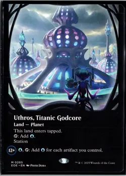Uthros, Titanic Godcore (Borderless) Edge of Eternities #285 - Image 1