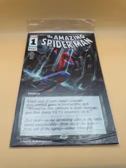 AMAZING SPIDER-MAN #1 WPN Comic 1 per Store NEW MTG + Sealed Marketing Bonus MTG - Image 1