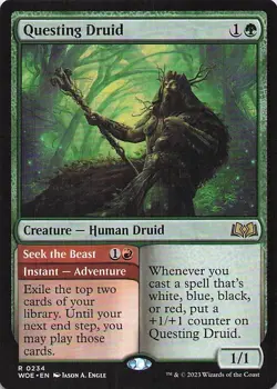 Questing Druid Wilds of Eldraine Regular - Image 1
