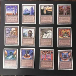 Urza's Land -Chronicles - CHR NM NP MTG Urza Power Plant Mine Tower All Set Art - Image 2