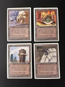 Urza's Land -Chronicles - CHR NM NP MTG Urza Power Plant Mine Tower All Set Art - Image 4