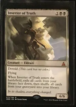 Inverter of Truth Oath of the Gatewatch Magic The Gathering MTG Near Mint - Image 1