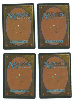 Magic MTG MISPRINT 4x Strip Mine / Burrowing Cavar Tuneles Spanish Error FBB - Image 2